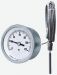Capillary Thermometer, with Stainless Steel Case and Panel Mounting Clamp